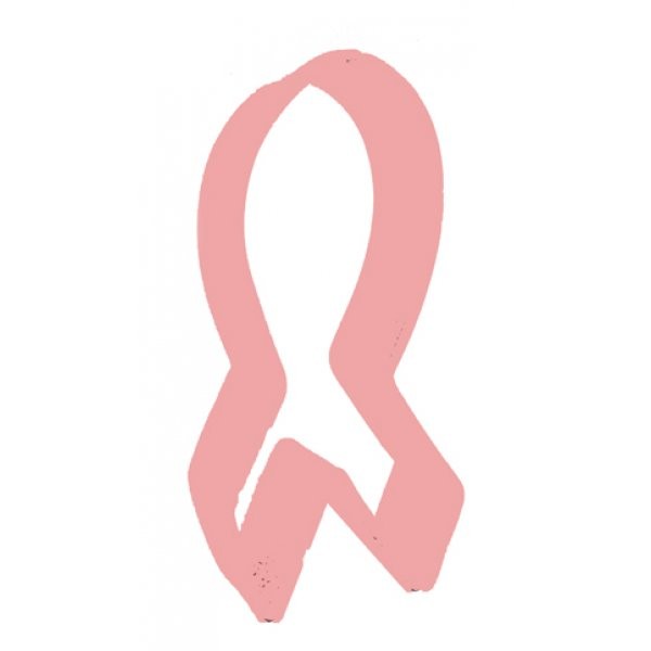 Pink ribbon Awareness pink metal cookie cutter Style no1