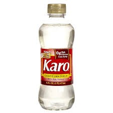 Karo bottle of corn syrup
