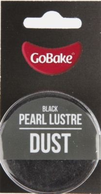GoBake Pearl Lustre Dust Black Dusting Powder