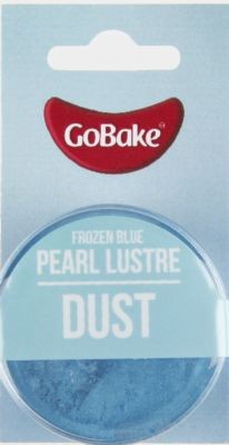 GoBake Pearl Lustre Dust Frozen Blue Dusting Powder