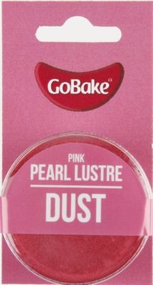 GoBake Pearl Lustre Dust Pink Dusting Powder