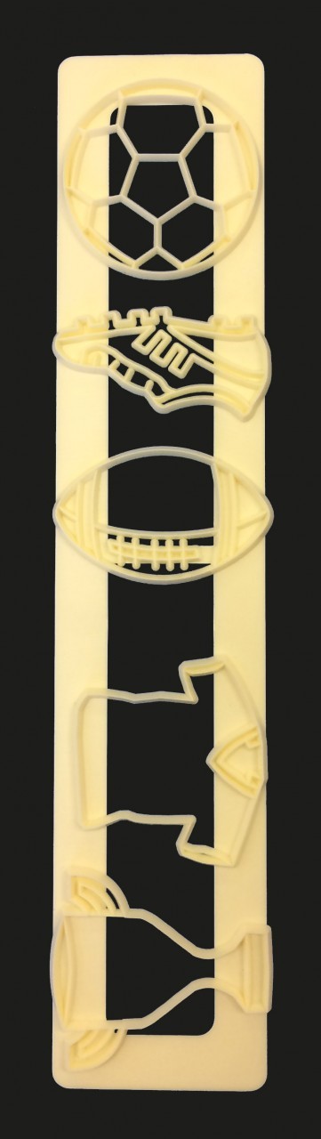 Fmm Get Sporty Tappit Cutter Rugby soccer or football themes