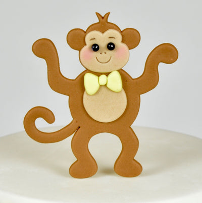Fmm Mummy and Baby Monkey Monkeys Icing Cutter set