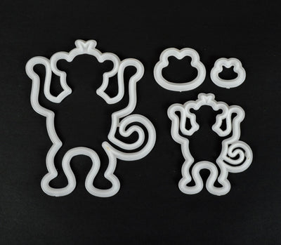 Plastic monkey cutters by fmm