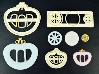 Fmm Princess Carriage Set of 2 icing cutters