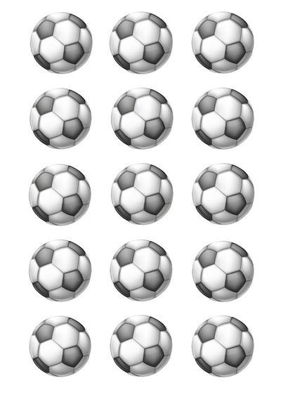 Design Sheet edible image Soccer ball balls