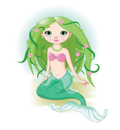 Design Sheet edible image Mermaid
