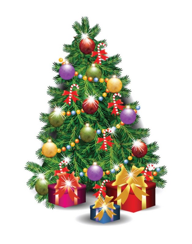 Design Sheet edible image Christmas Trees No 2