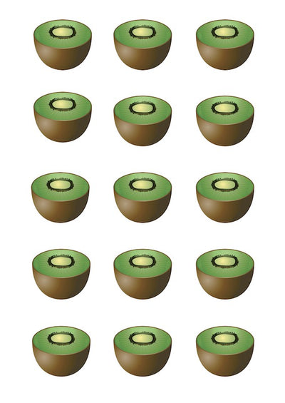 Design Sheet edible image Kiwifruit