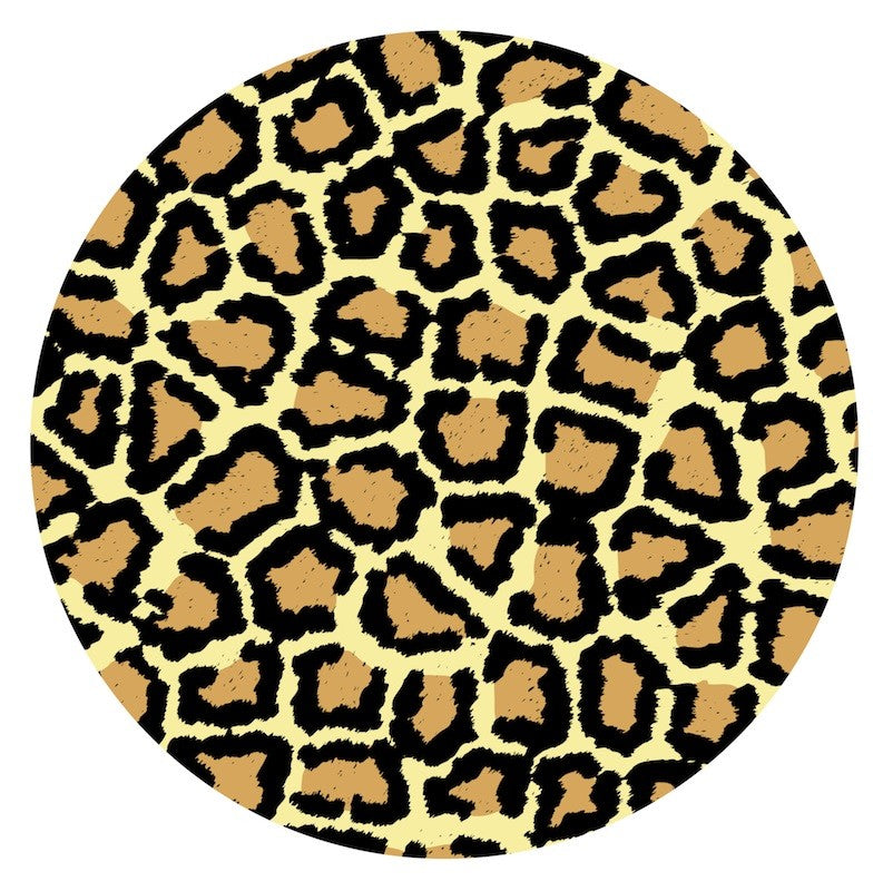 Design Sheet edible image Leopard Safari print