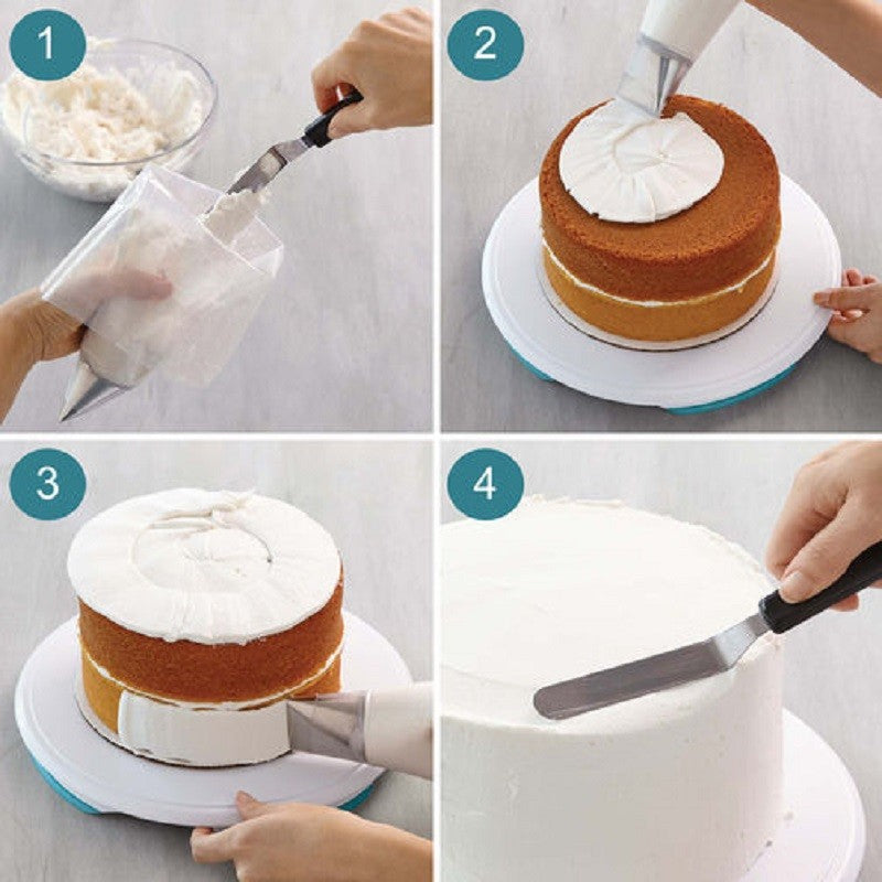 Extra large Wilton cake icer tip 789 for dirty icing crumb coating