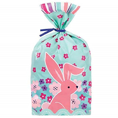 Easter Bunny blue and pink treat bags (20)