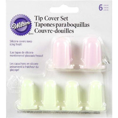 Silicone Tip Covers for piping nozzles stop icing drying out