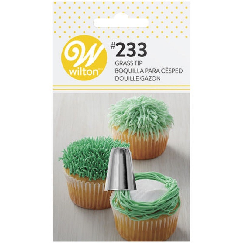 Standard Wilton icing nozzle tip 233 GRASS