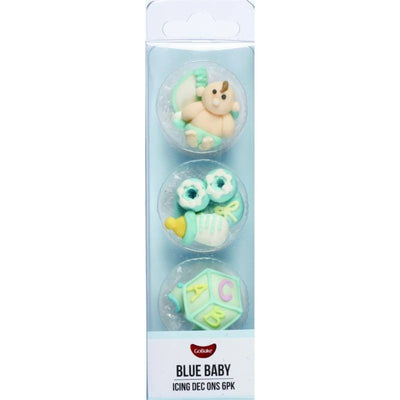 GoBake Sugar icing decorations Baby Blue