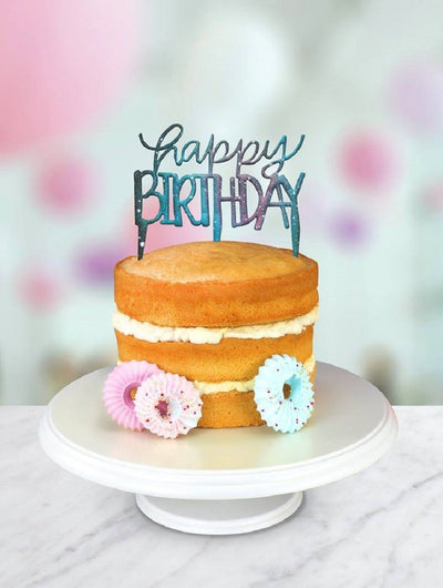 PME Cake topper cutter Happy Birthday Modern