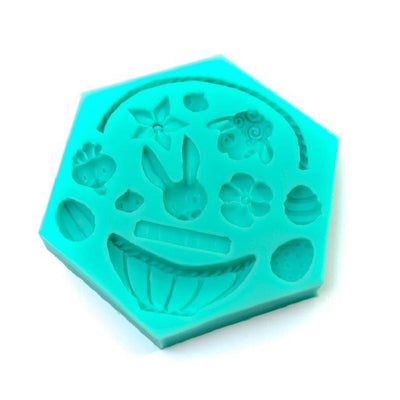 Easter elements silicone mould