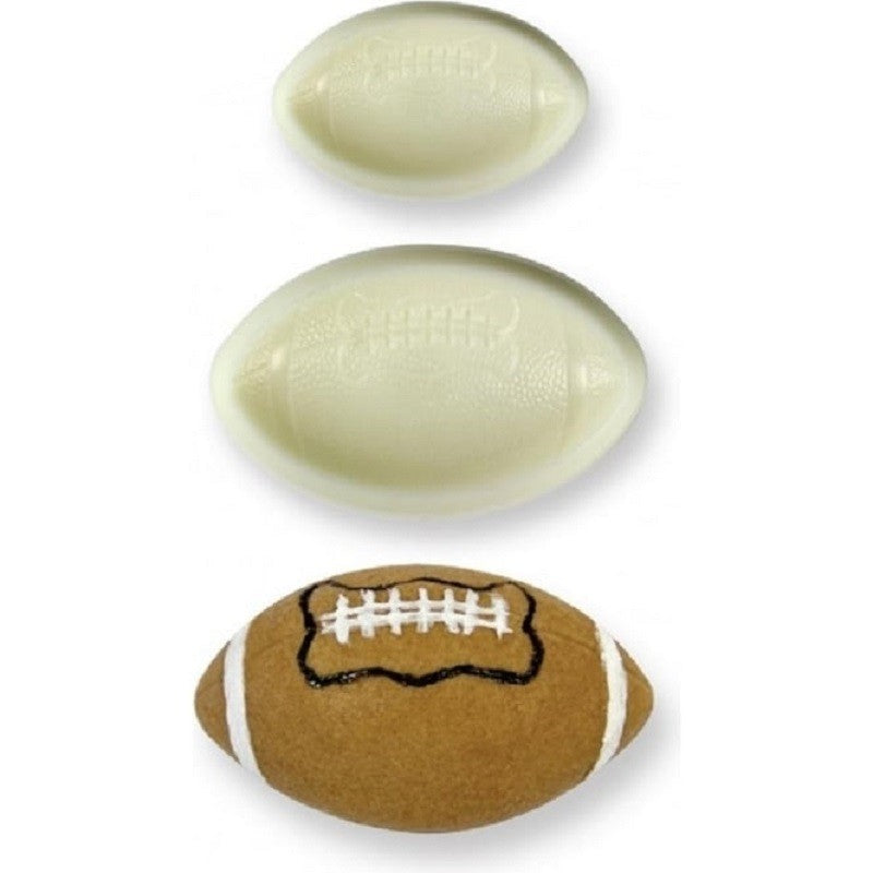 Rugby Football balls POP it Cutter Mould set