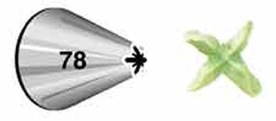 Standard Wilton icing nozzle tip No 78