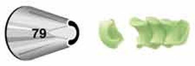 Standard Wilton icing nozzle tip No 79