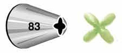 Standard Wilton icing nozzle tip No 83