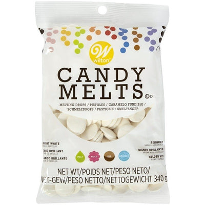 Candy melts Bright WHITE (like chocolate for melting and moulding)
