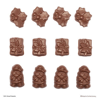 Gift Truffles Christmas asstd chocolate mould and instructions