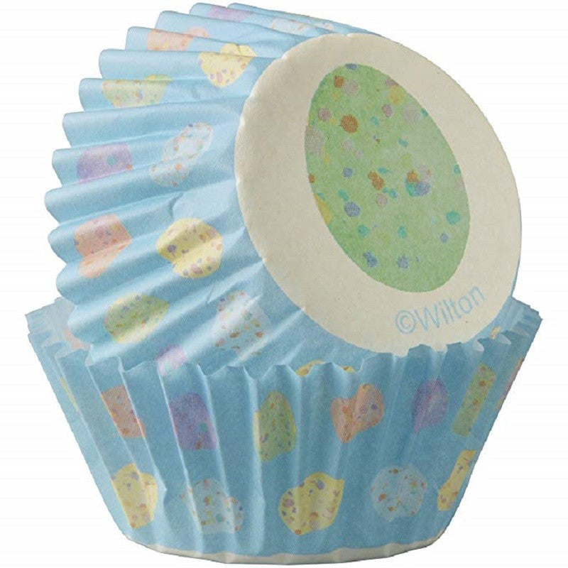 Splatter Easter Eggs Mini Cupcake papers 100 pack