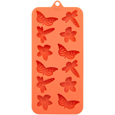 Dragonfly Butterfly and Flower Silicone Chocolate mould