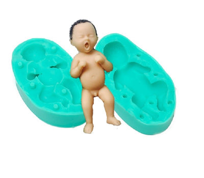 Baby Sleeping Style No 3 silicone mould