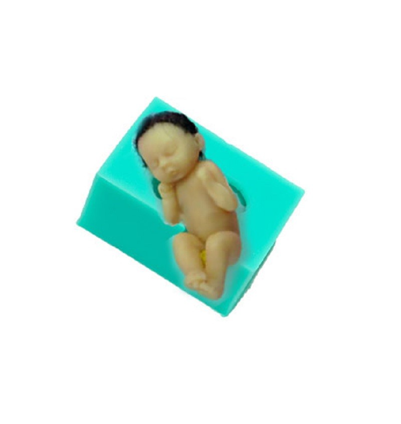 Baby Sleeping Small Style No 7  silicone mould