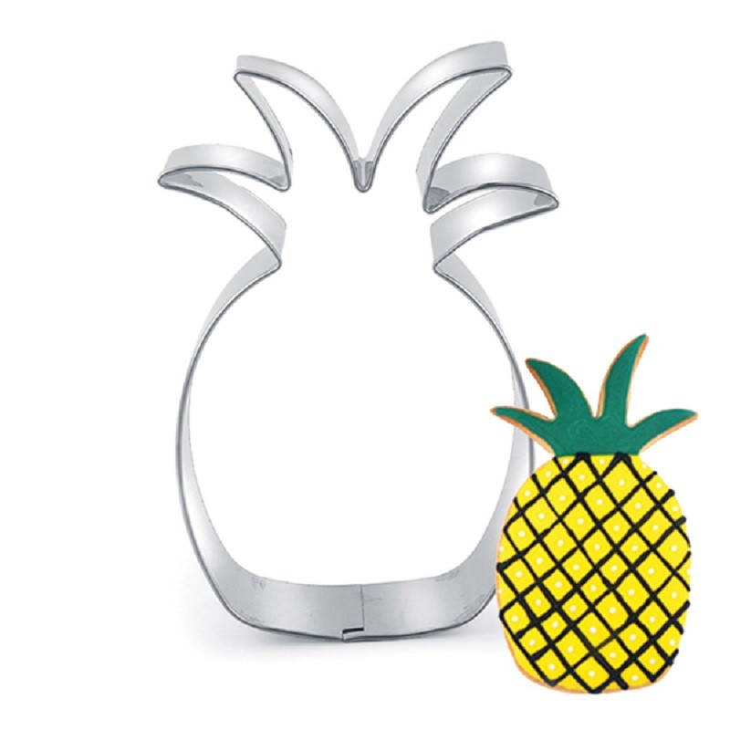 Pineapple Cookie cutter Kiwicakes