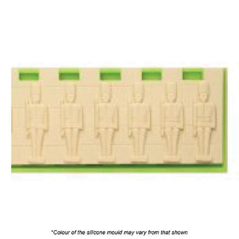 Toy solider Nutcracker wall silicone mould