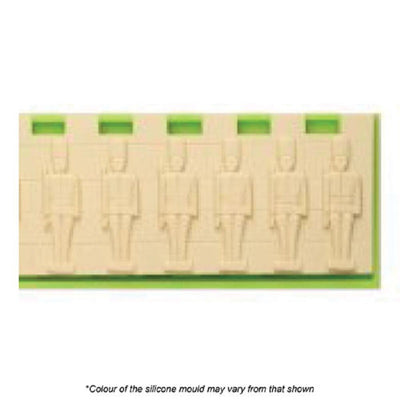 Toy solider Nutcracker wall silicone mould