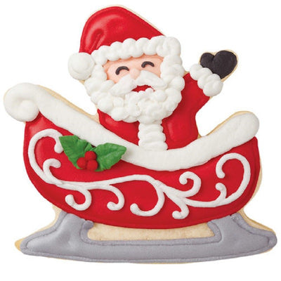Santa and his Reindeer Cookie Cutter Set