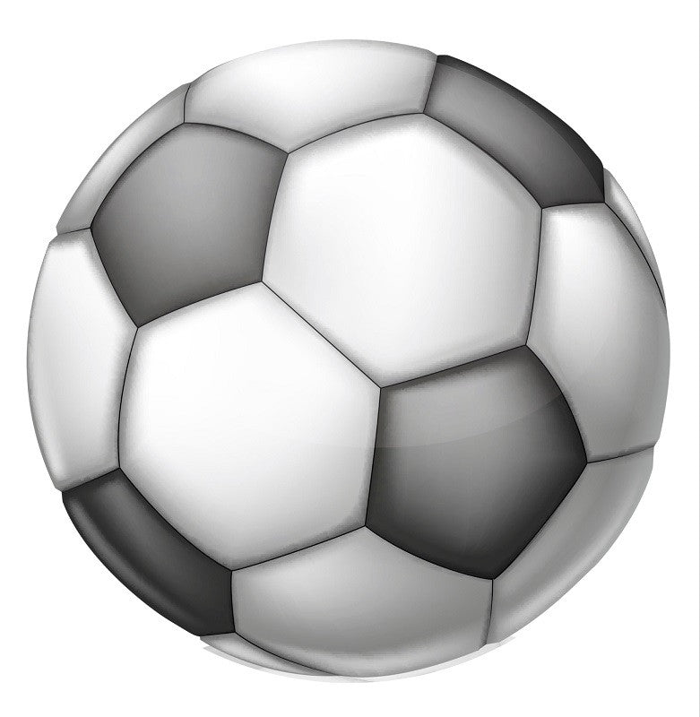 Edible icing image Soccer ball
