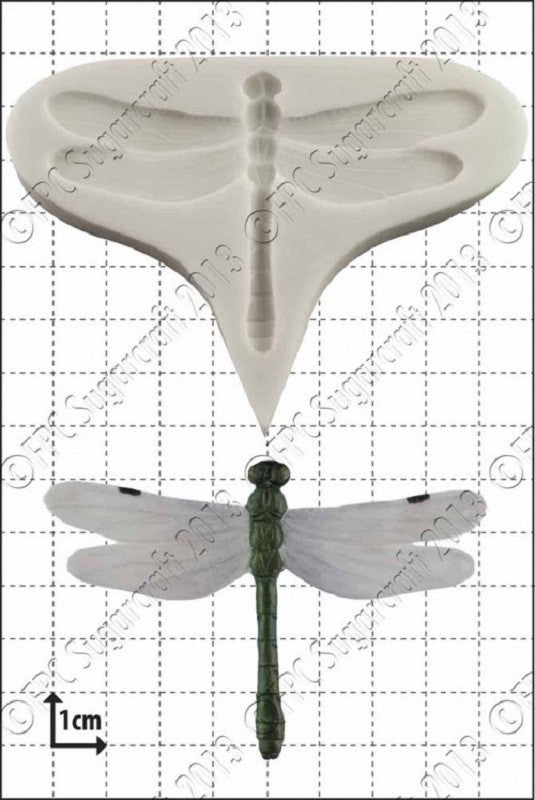 Dragonfly silicone mould