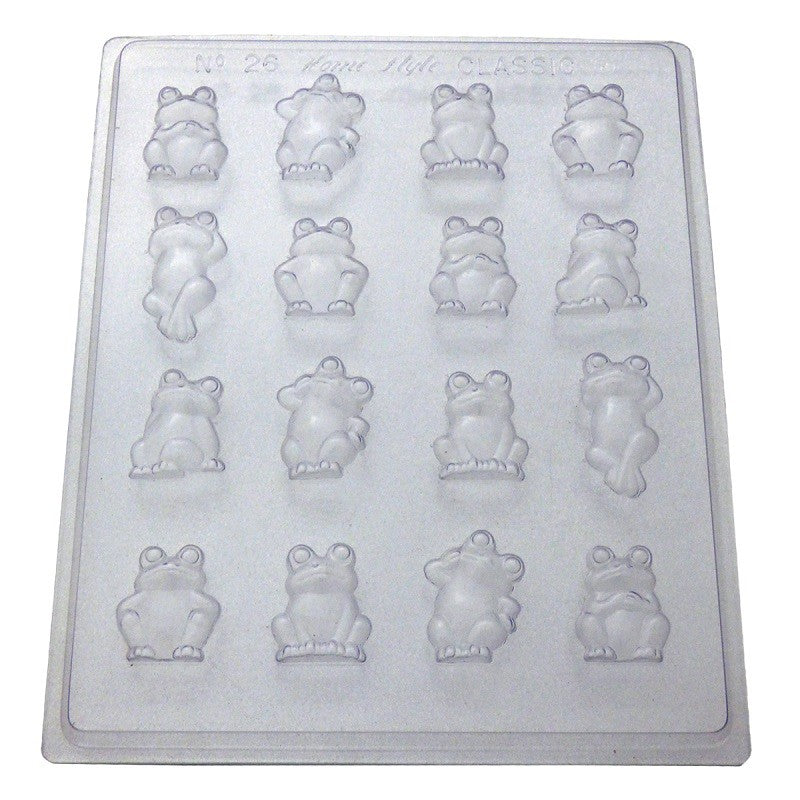 Frogs small chocolate mould