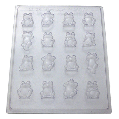 Frogs small chocolate mould