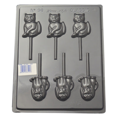 Cats and Dogs lollipop chocolate mould