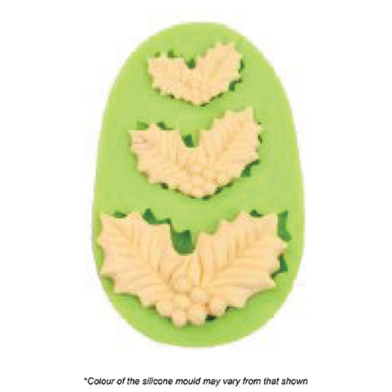 Holly three sizes silicone mould