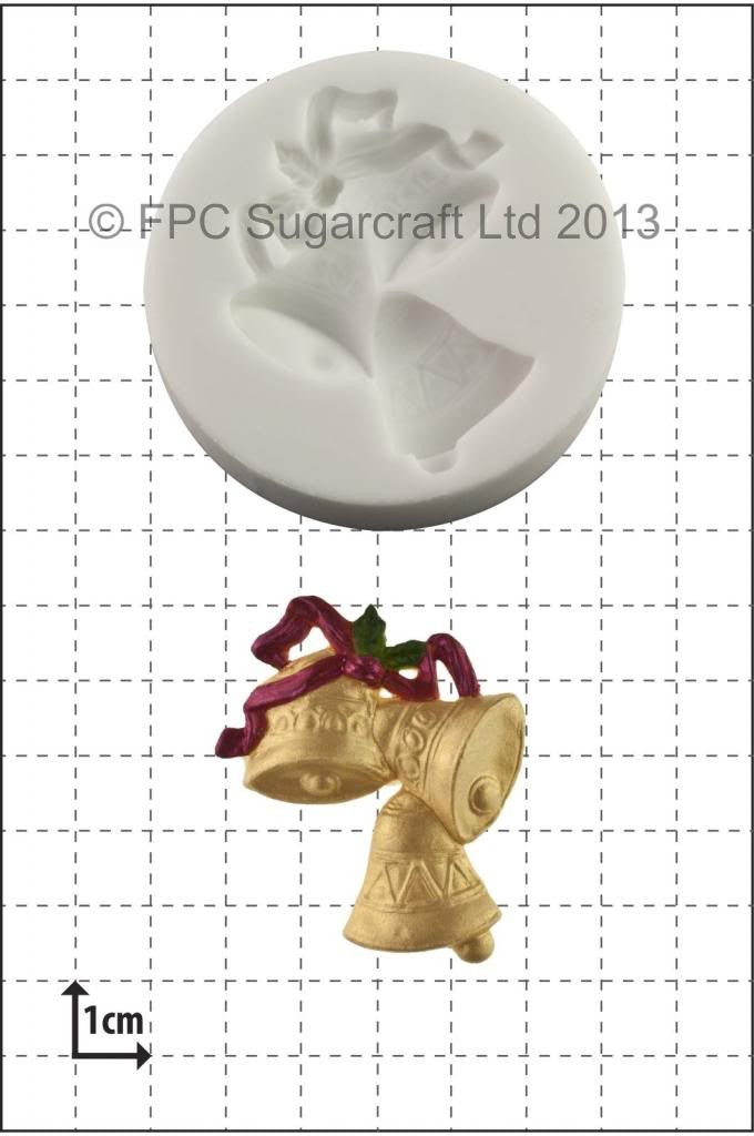 Christmas Bells silicone mould