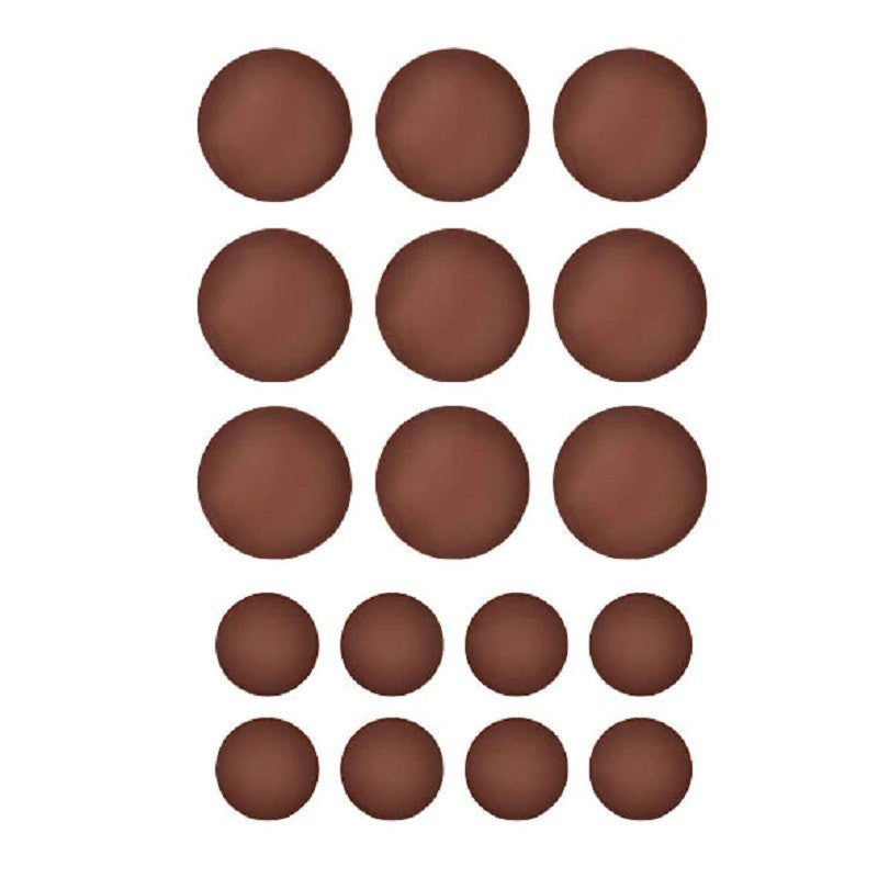 Chocolate Template Chablon mat Round Circles