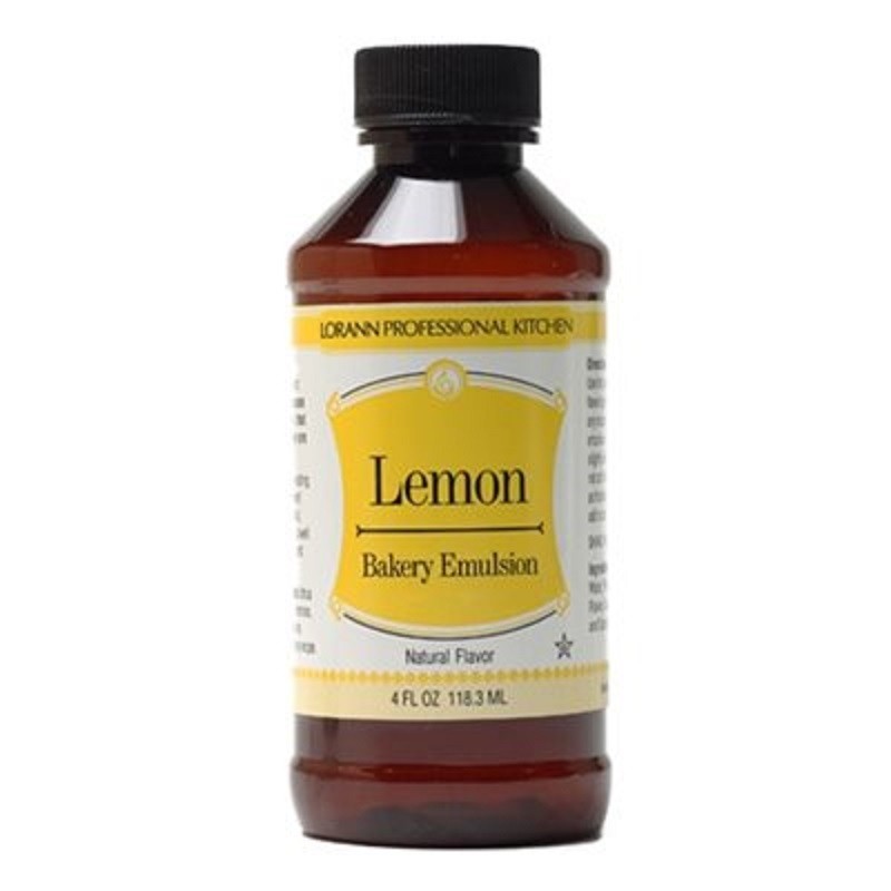 Lemon Emulsion flavouring 4oz 118ml Lorann