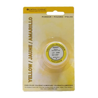 Chocolate candy colouring powder Yellow by Lorann