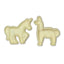 Exotic Animals Unicorn and Llama POP it Cutter Mould set