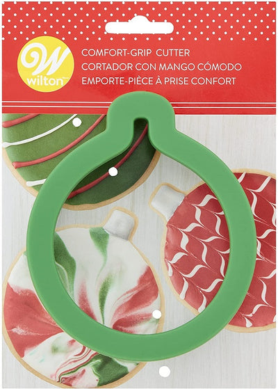 Comfort grip large cookie cutter Christmas Ornament bauble decoration