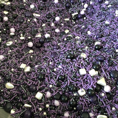 Sprinkle Medley Disco (purple lavender black silver) 150g