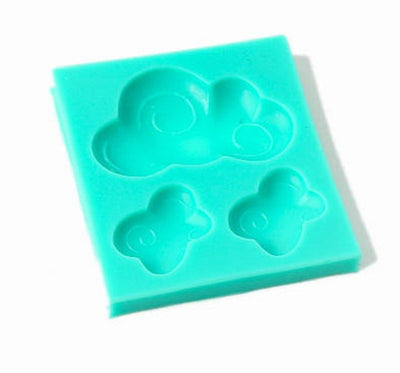 Cute Clouds silicone mould
