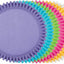 Multi colour standard cupcake papers 150 pack